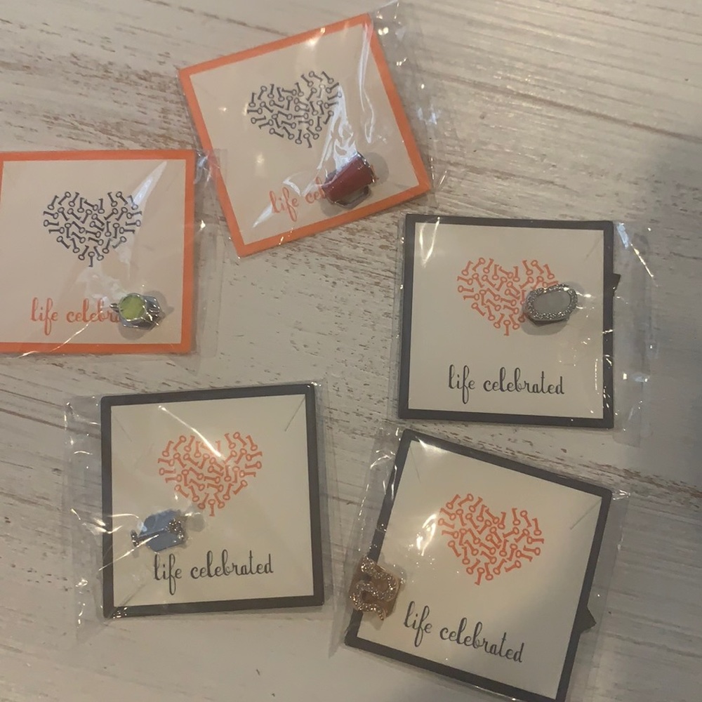 Set of 5 new keep collective charms